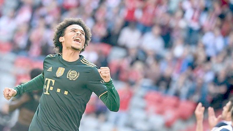 Bayern Münchens Leroy Sané machte gegen den VfL Bochum ein ganz starkes Spiel. Foto: Sven Hoppe/dpa