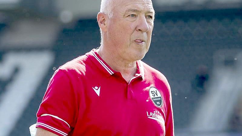 Wurde beim SV Sandhausen zusammen mit Stefan Kulovits freigestellt: Trainer Gerhard Kleppinger. Foto: Tom Weller/dpa