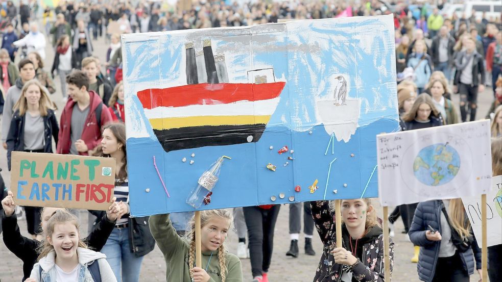 Die Bewegung „Fridays for Future“ kämpft für mehr Klimaschutz. (Symbolbild) Foto: Bernd Wüstneck/dpa
