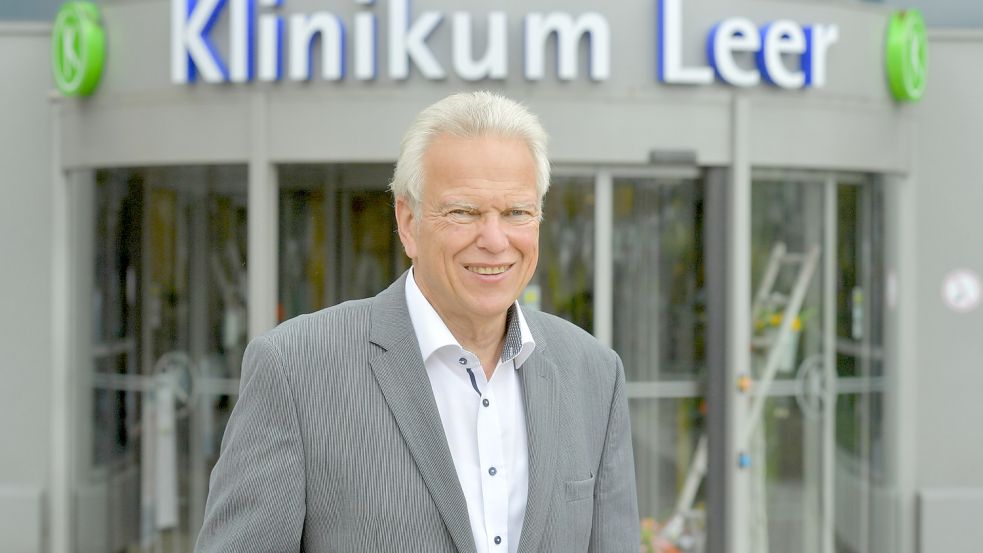 Dr. Hans-Jürgen Wietoska ist der Ärztliche Direktor des Klinikums Leer. Foto: Klinikum