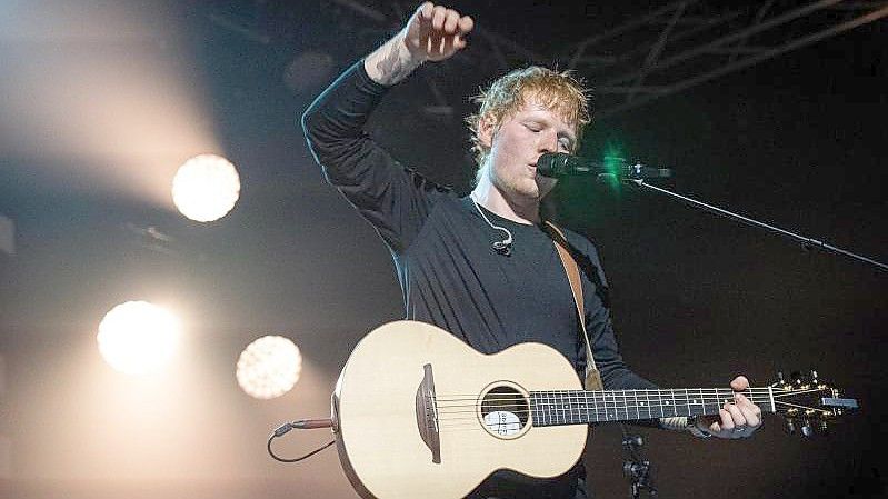Ed Sheeran tritt in Paris bei „Global Citizen Live“ auf. Foto: Jamie Carter/Hmv/PA Media/dpa