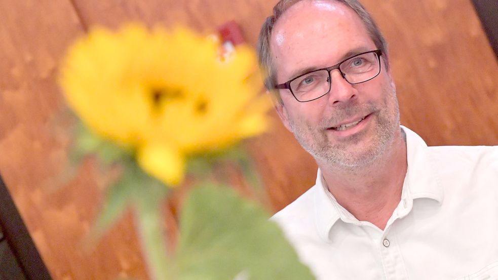 Der Grünen-Kandidat Stefan Maas ist mit dem Ergebnis seiner Partei auf Bundesebene nicht zufrieden. Foto: Ortgies