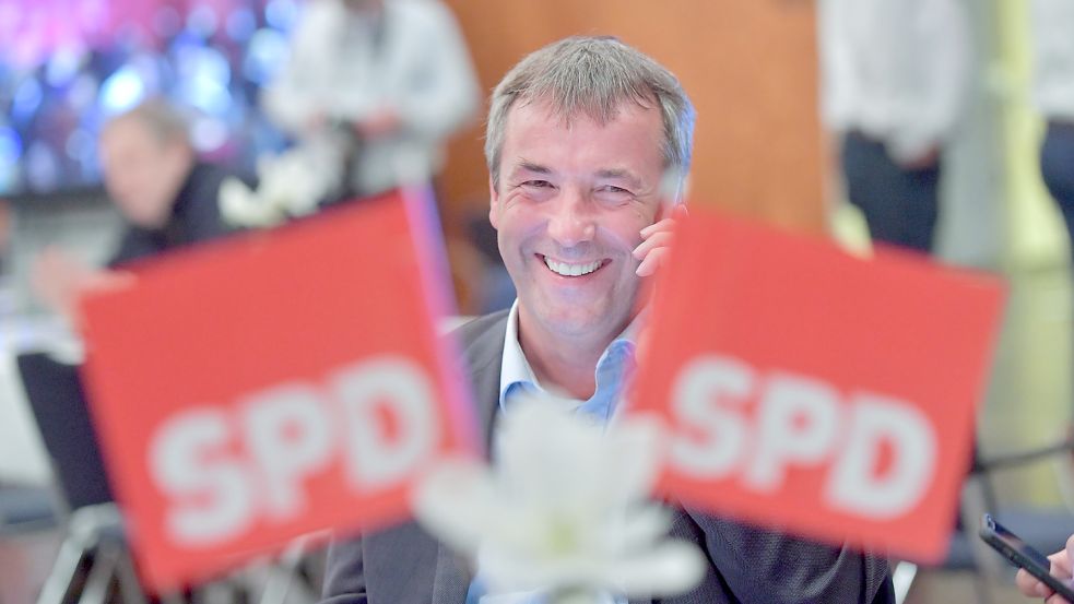 Johann Saathoff ist für die SPD ein absolutes Zugpferd. Ein solches fehlt der CDU im Wahlkreis Aurich-Emden. Foto: Ortgies