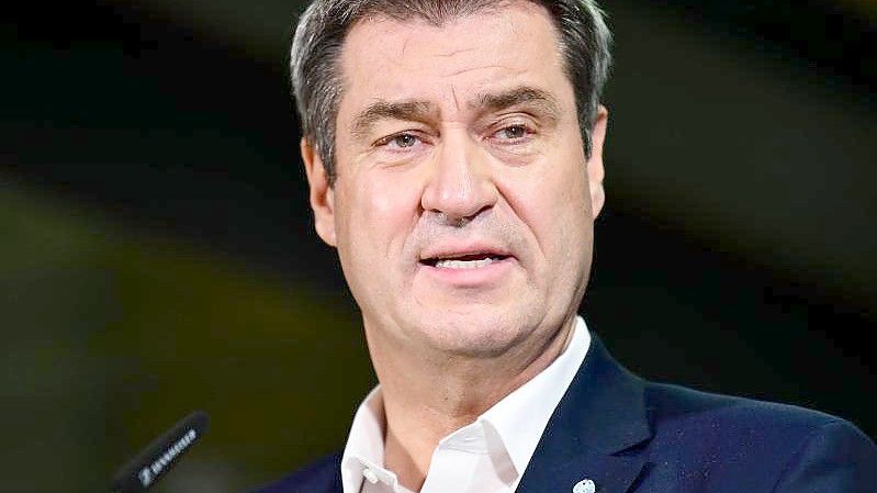 Der CSU-Vorsitzende Markus Söder ist enttäuscht vom Ergebnis der Bundestagswahl. Foto: Fabian Sommer/dpa