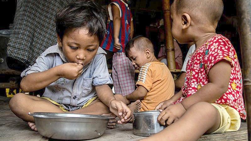 Myanmar steht den Vereinten Nationen zufolge vor einer schweren humanitären Krise. Foto: Kaung Htet Lin/World Food Programme/dpa