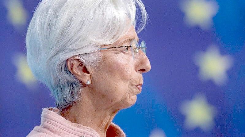 Christine Lagarde, Präsidentin der EZB. Foto: Boris Roessler/dpa