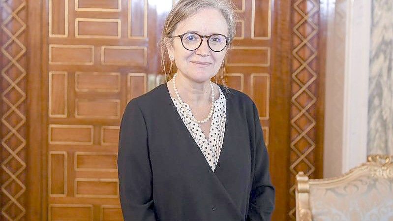 Nejla Bouden, Premierministerin von Tunesien, posiert für ein Foto. Foto: Slim Abid/Tunisian Presidency/AP/dpa