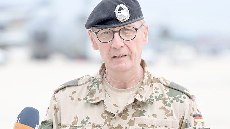 Brigadegeneral Ansgar Meyer ist neuer Kommandeur des KSK. Foto: Hauke-Christian Dittrich/dpa-Pool/dpa