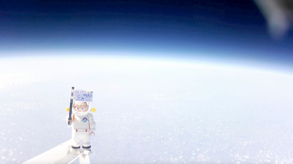 Stille und unendliche Weite: Die Kamera an der Sonde brachte eindrucksvolle Bild- und Tonaufnahmen von der Reise mit. Foto: Max-Windmüller-Gymnasium
