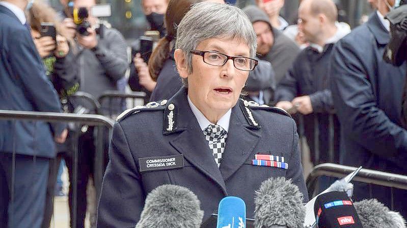 Die Londoner Polizeichefin Cressida Dick steht seit längerer Zeit in der Kritik. Foto: Vuk Valcic/SOPA Images via ZUMA Press Wire/dpa