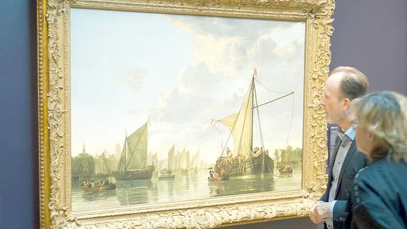 „Die Maas bei Dordrecht“ von Aelbert Cuyp. Foto: Marc Visser/dpa