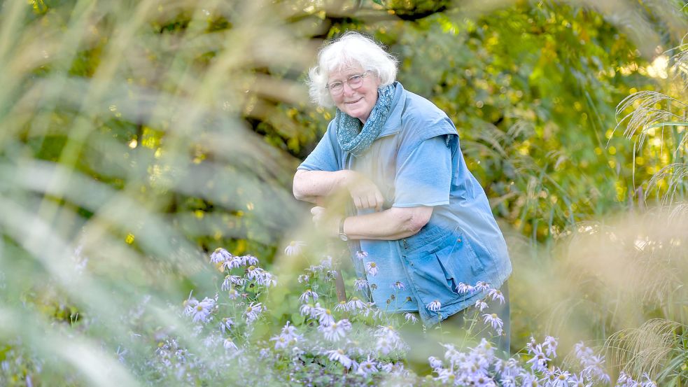 Anke Boekhoff ist die Vorsitzende des Fördervereins Ernst-Pagels-Garten. Fotos (4): Ortgies