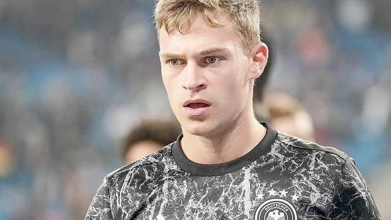 Gemeinsam mit Goretzka „Herzstück“ der DFB-Elf: Joshua Kimmich. Foto: Axel Heimken/dpa/Archivbild