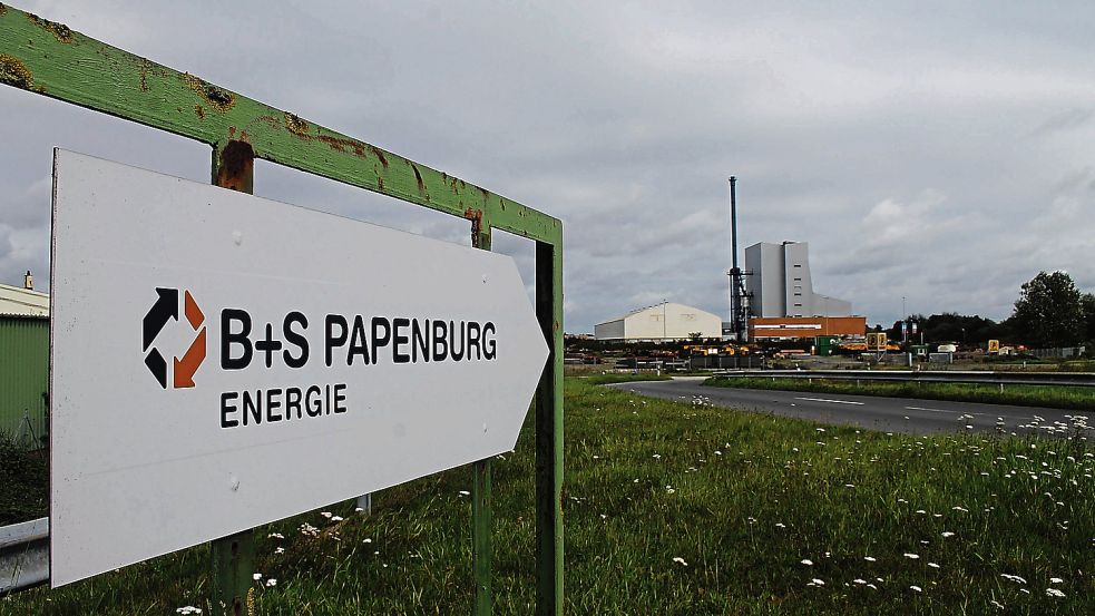 Im Papenburger Nordhafen steht das Biomassekraftwerk Papenburg. Seit 2016 hat es neue Besitzer. Archivfoto: Gonzalez-Tepper