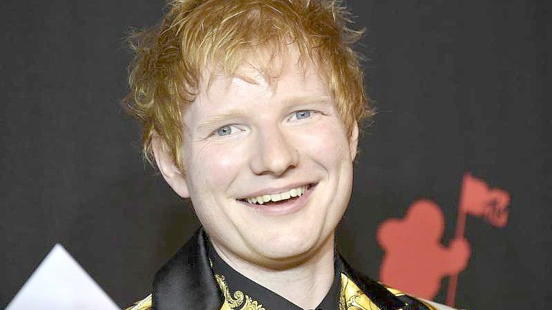 Ed Sheeran bei den MTV Video Music Awards in New York. Foto: Evan Agostini/Invision via AP/dpa