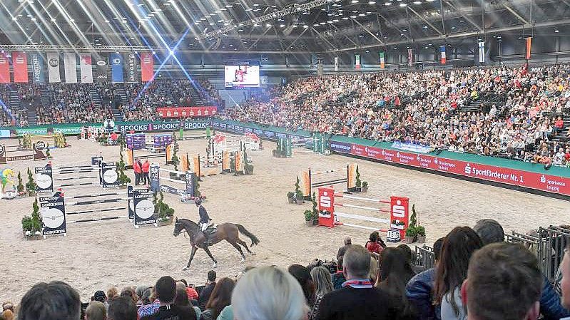 Die Veranstaltung in Leipzig ist in diesem Jahr keine der Etappen des Weltcups, sondern das Finale. Foto: Hendrik Schmidt/dpa-Zentralbild/ZB