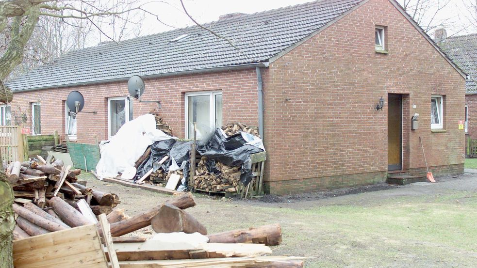 In diesem Haus in Hagerwilde befanden sich mehrere Wohnungen für Sozialhilfeempfänger. Dort lebten die beiden Mörder und zwei ihrer Opfer. Fotos: Archiv/Ortgies