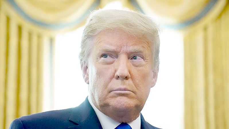 Dass sein eigener Blog floppte, soll Ex-US-Präsident Donald Trump nach US-Medienberichten sehr erzürnt haben. Foto: Patrick Semansky/AP/dpa
