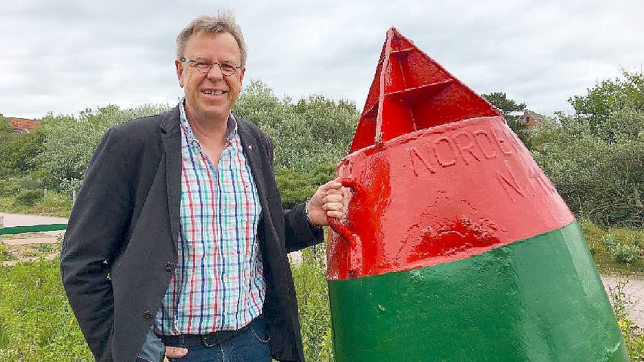 Harm Olchers hofft darauf, dass der Tourismus auf Baltrum nicht unter der geplanten Baumaßnahme leiden wird. Foto: Privat