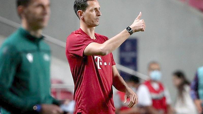 Vertritt weiter den fehlenden Julian Nagelsmann: Bayern-Co-Trainer Dino Toppmöller. Foto: Pedro Fiuza/ZUMA Press Wire/dpa