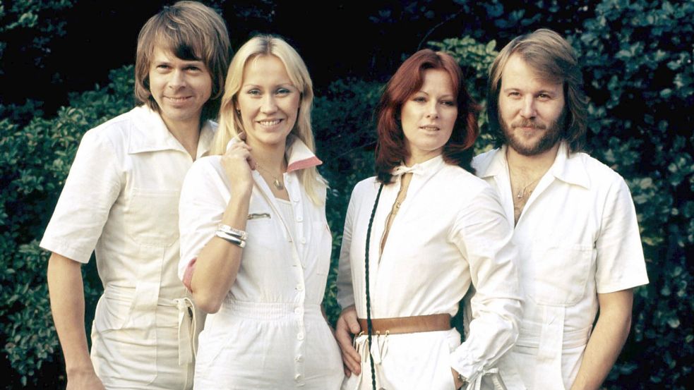 Die schwedische Popband Abba im Mai 1977. Foto: imago images/Rights Managed