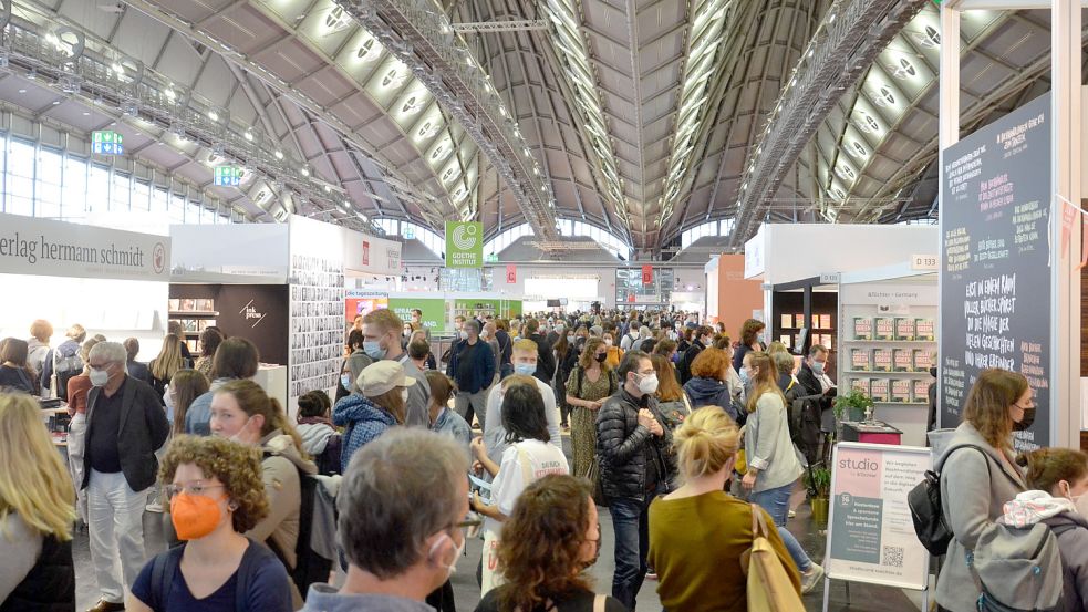 Die Frankfurter Buchmesse fand in diesem Jahr vom 20. bis 24. Oktober statt. Foto: Karin Lüppen