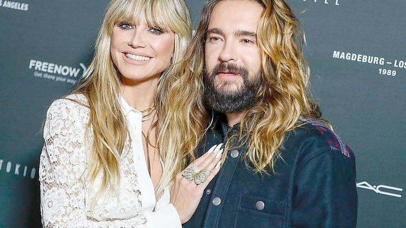 Heidi Klum und Tom Kaulitz verkleiden sich gern. Foto: Gerald Matzka/dpa