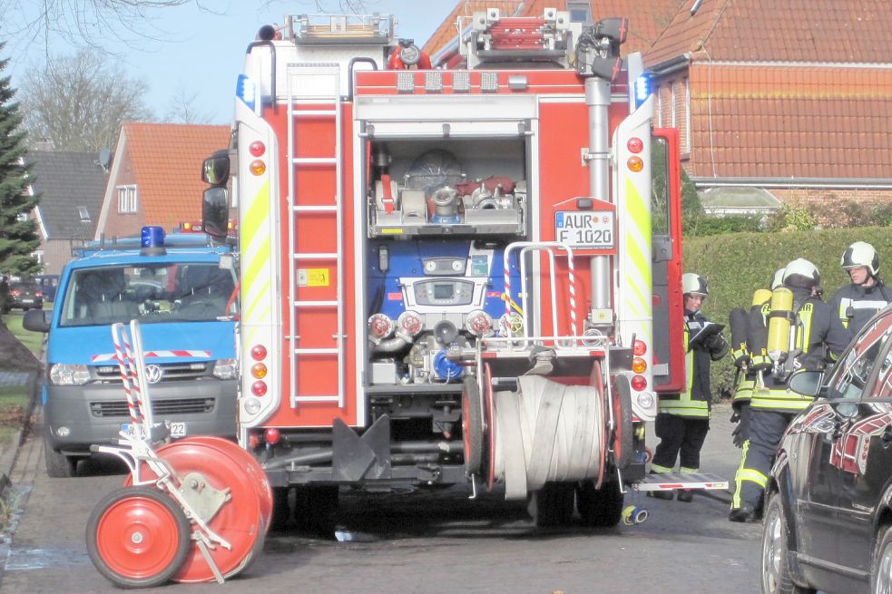 Die Feuerwehr war im Einsatz.