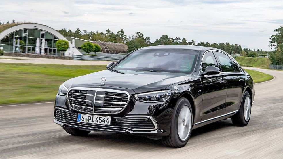 Der Mercedes-Benz S 680 Guard: ein Panzer im Gewand der S-Klasse. Foto: Mercedes-Benz AG