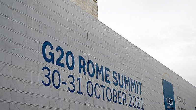 Der G20-Gipfel findet Rom statt. Foto: Johannes Neudecker/dpa
