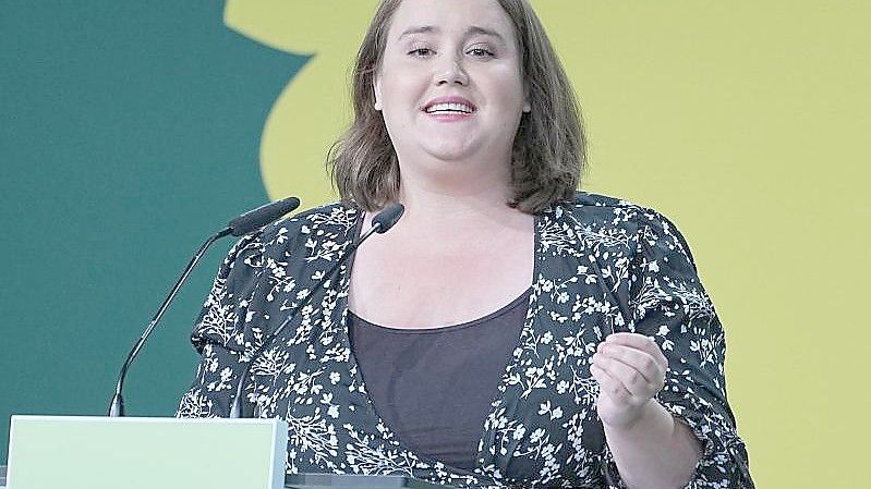 Ricarda Lang, stellvertretende Bundesvorsitzende von Bündnis 90/Die Grünen. Foto: Michael Kappeler/dpa