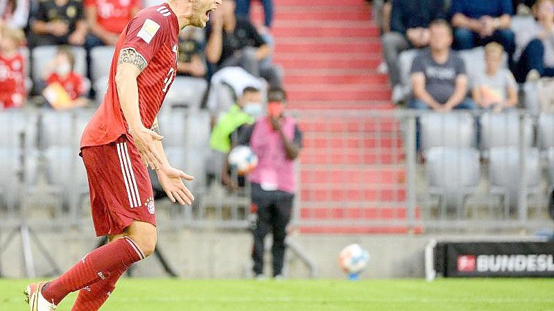 Steht wieder in der Startelf des FC Bayern: Niklas Süle. Foto: Matthias Balk/dpa