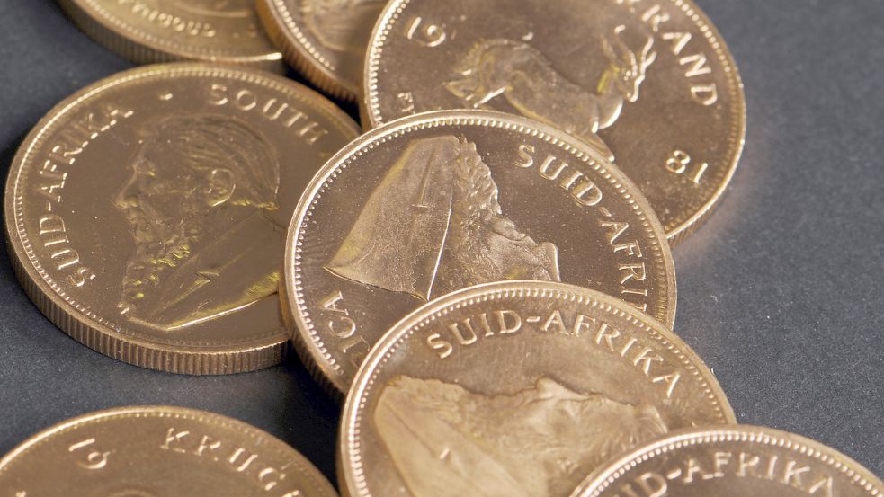 Der Schortenser soll auch unechte Krügerrandmünzen verkauft haben. Symbolfoto: Weigel/DPA