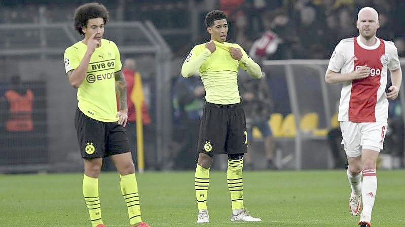 Nach einer 1:0-Führung musste sich Borussia Dortmund daheim Ajax Amsterdam noch geschlagen geben. Foto: Bernd Thissen/dpa