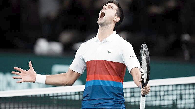 Novak Djokovic hat das Turnier in Paris gewonnen. Foto: Thibault Camus/AP/dpa