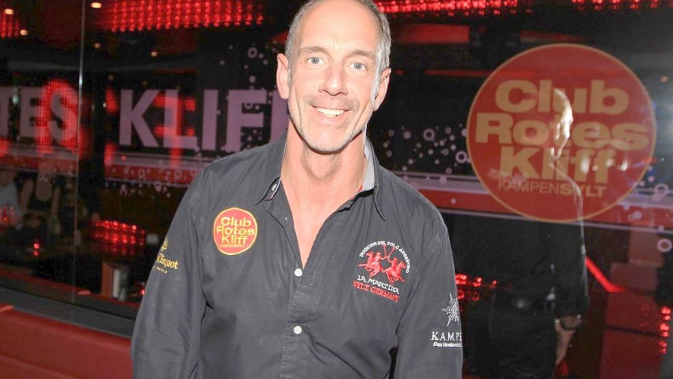 DJ Peter Kliem vom Club Rotes Kliff in Kampen ist an Corona erkrankt. Foto: Peter Kliem/CRK