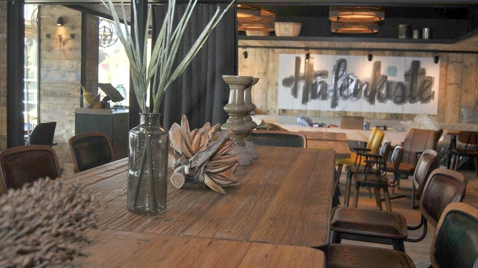 Die Hafenkiste besticht mit rustikalem Charme. Foto: Archiv