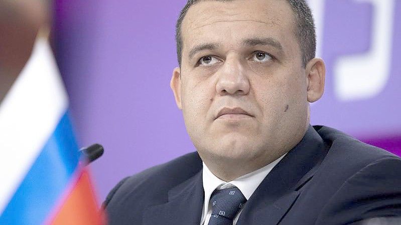 Umar Kremlev, Präsident des Internationalen Boxverbandes (AIBA). Foto: Alexander Zemlianichenko/AP/dpa