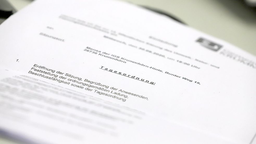 Es wird Zeit, dass die Krummhörner Politik in Sachen Transparenz neue Wege geht. Symbolfoto: Hock/Archiv