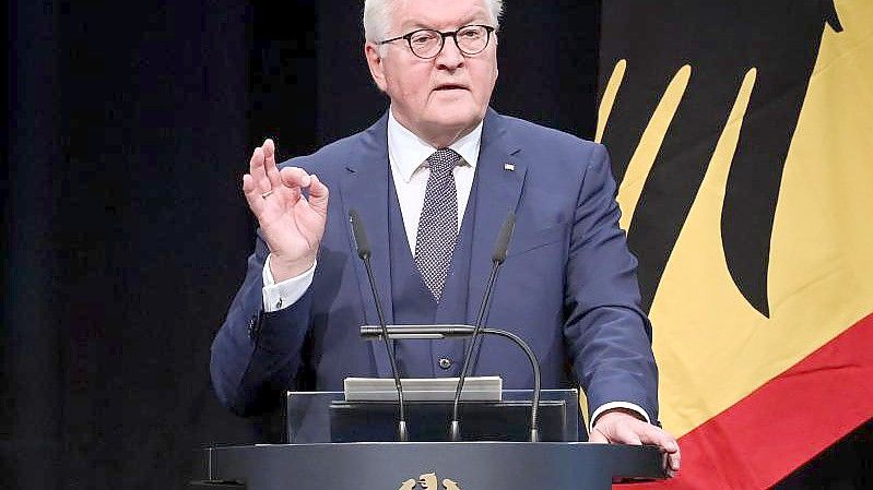 Bundespräsident Frank-Walter Steinmeier. Foto: Britta Pedersen/dpa
