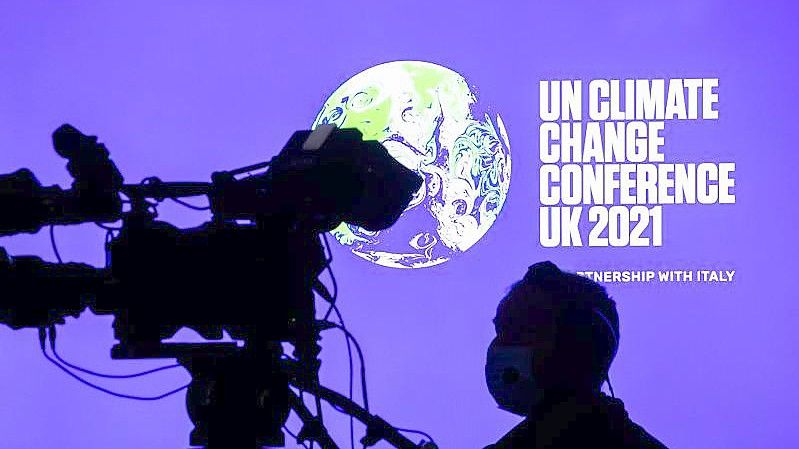 In Glasgow verhandeln rund 200 Staaten darüber, wie die globale Klimakrise und die Erderwärmung eingedämmt werden sollen. Foto: Christoph Soeder/dpa
