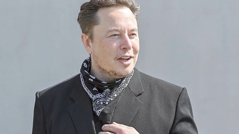Der mit Abstand reicshte Mann der Welt: Elon Musk. Foto: Patrick Pleul/dpa