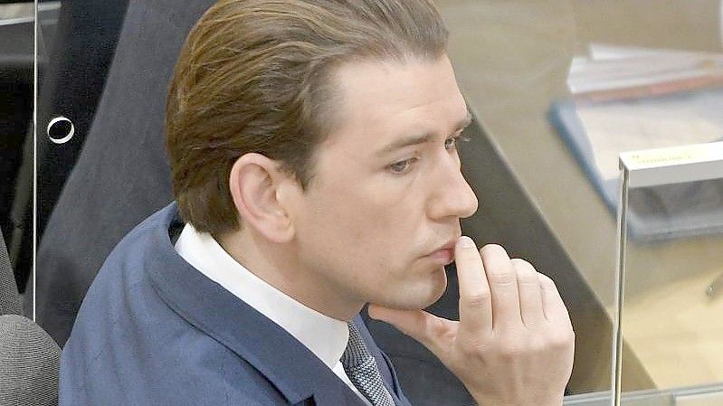 „Die falschen Vorwürfe gegen meine Person lassen sich rasch entkräften“: Sebastian Kurz. Foto: Herbert Neubauer/APA/dpa