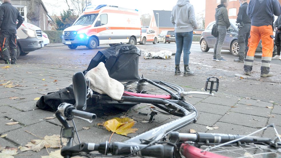 Der Rettungsdienst war im Einsatz. Foto: Wolters