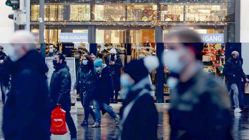 Volle Innenstädte? Damit rechnet der Handel in Niedersachsen nicht. Händler schauen mit Sorge auf das Treffen der Politik am morgigen Dienstag. Foto: Markus Scholz