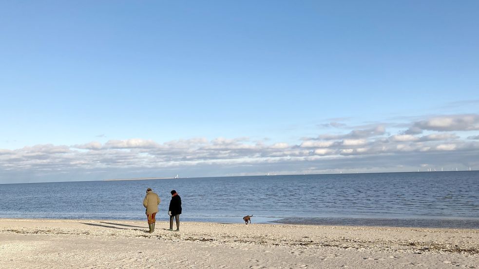 Die Nordseeküste im Winter zieht auch jedes Jahr Urlauber an. Foto: Oltmanns