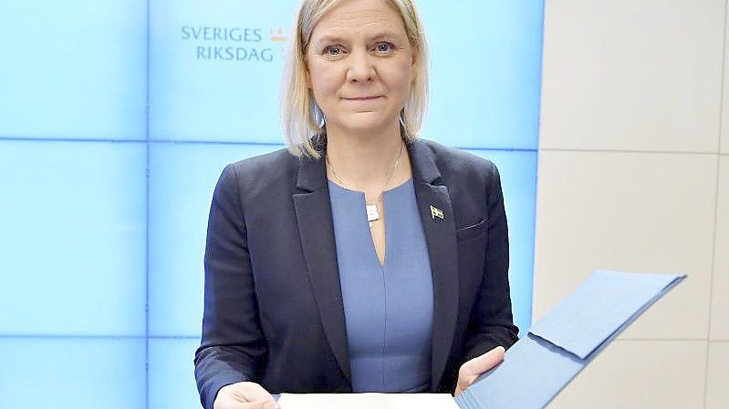 Magdalena Andersson ist erste weibliche Ministerpräsidentin von Schweden. Foto: Erik Simander/TT News Agency/AP/dpa