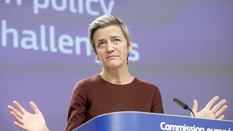 EU-Kommissionsvizepräsidentin Margrethe Vestager. Foto: Valeria Mongelli/ZUMA Press Wire/dpa