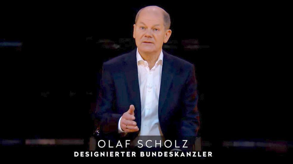 Joko und Klaas schenken Olaf Scholz Sendezeit für einen Corona-Appell. Foto: ProSieben/Screenshot: dab