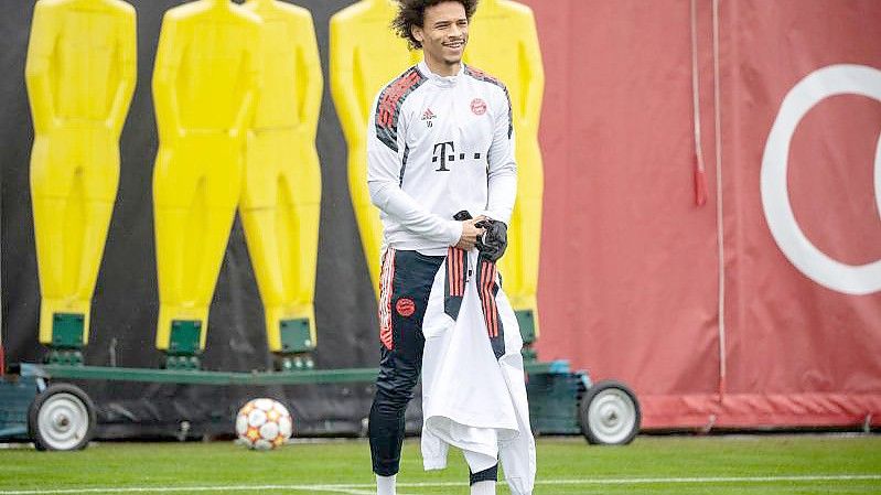 „Wir wollen jedem zeigen, dass wir die Nummer eins sind“, kündigt Leroy Sané vor dem Spiel in Dortmund an. Foto: Matthias Balk/dpa